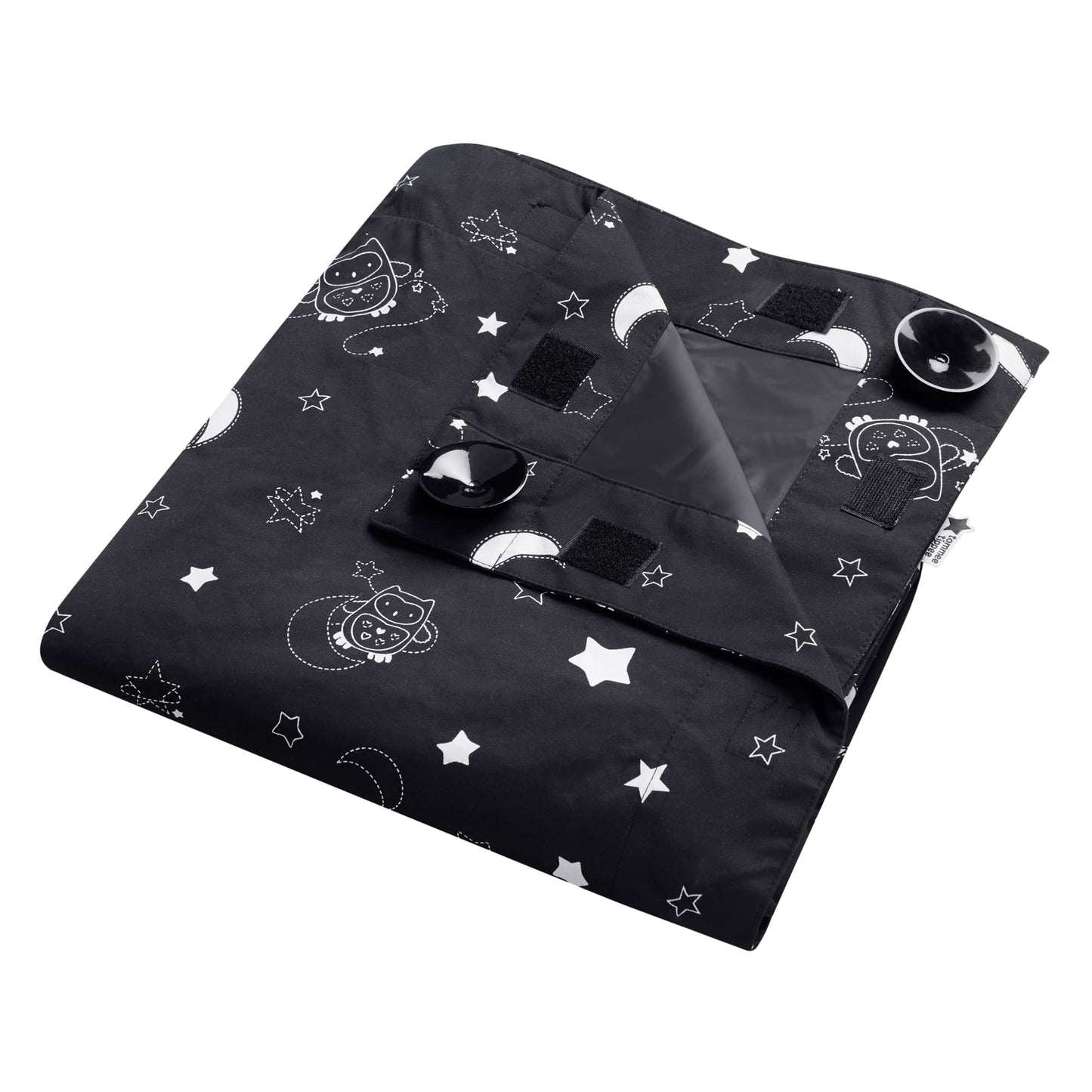 Tommee Tippee Sleeptime draagbaar verduisteringsgordijn met zuignappen, verstelbaar en licht, groot, 130 x 198 cm